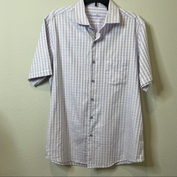 Tasso Elba 100% Cotton Shirt - Picture 7 of 12